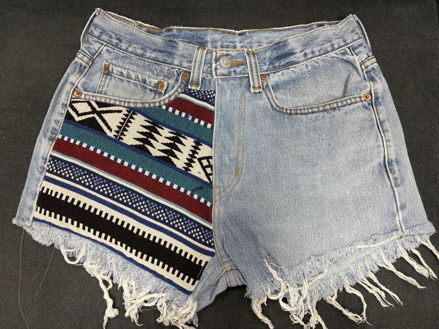Shorts: Upcycled Denim (Various Designs)