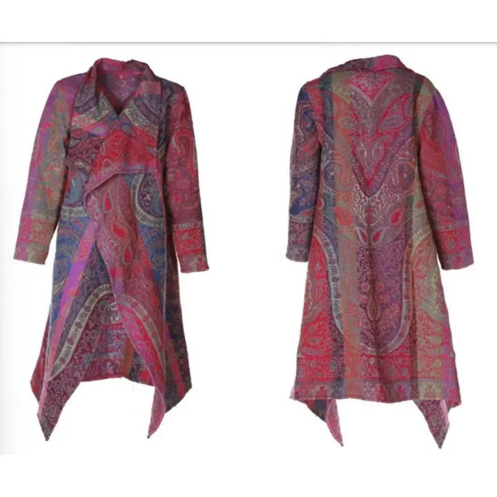 Jacket: Pure Wool Paisley