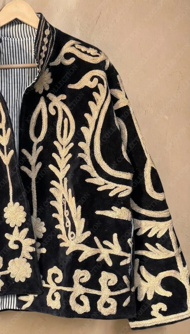Jacket: Hand-Embroidered (Two Colors)