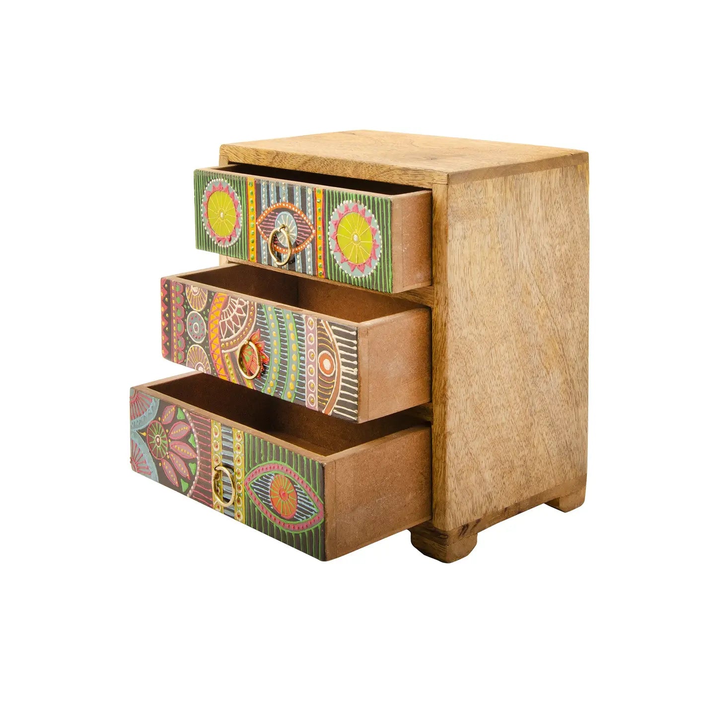 Jewelry Box: Sharifa African Hand Painted