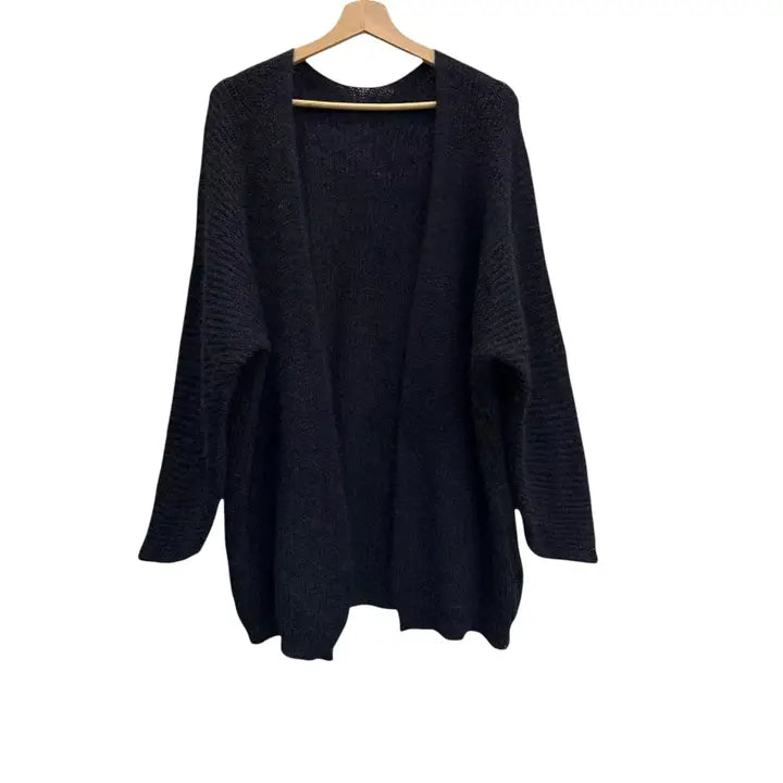 Cardigan: Wool and Alpaca (Two Colors)