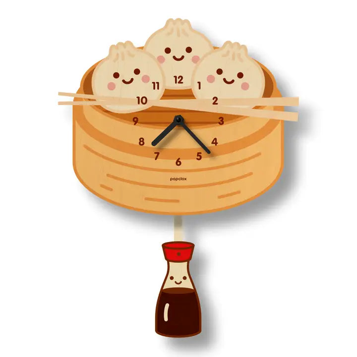 Clock: Dumplings Pendulum Clock