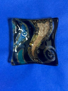 Trinket Dish: Fused Glass Trinket Holder