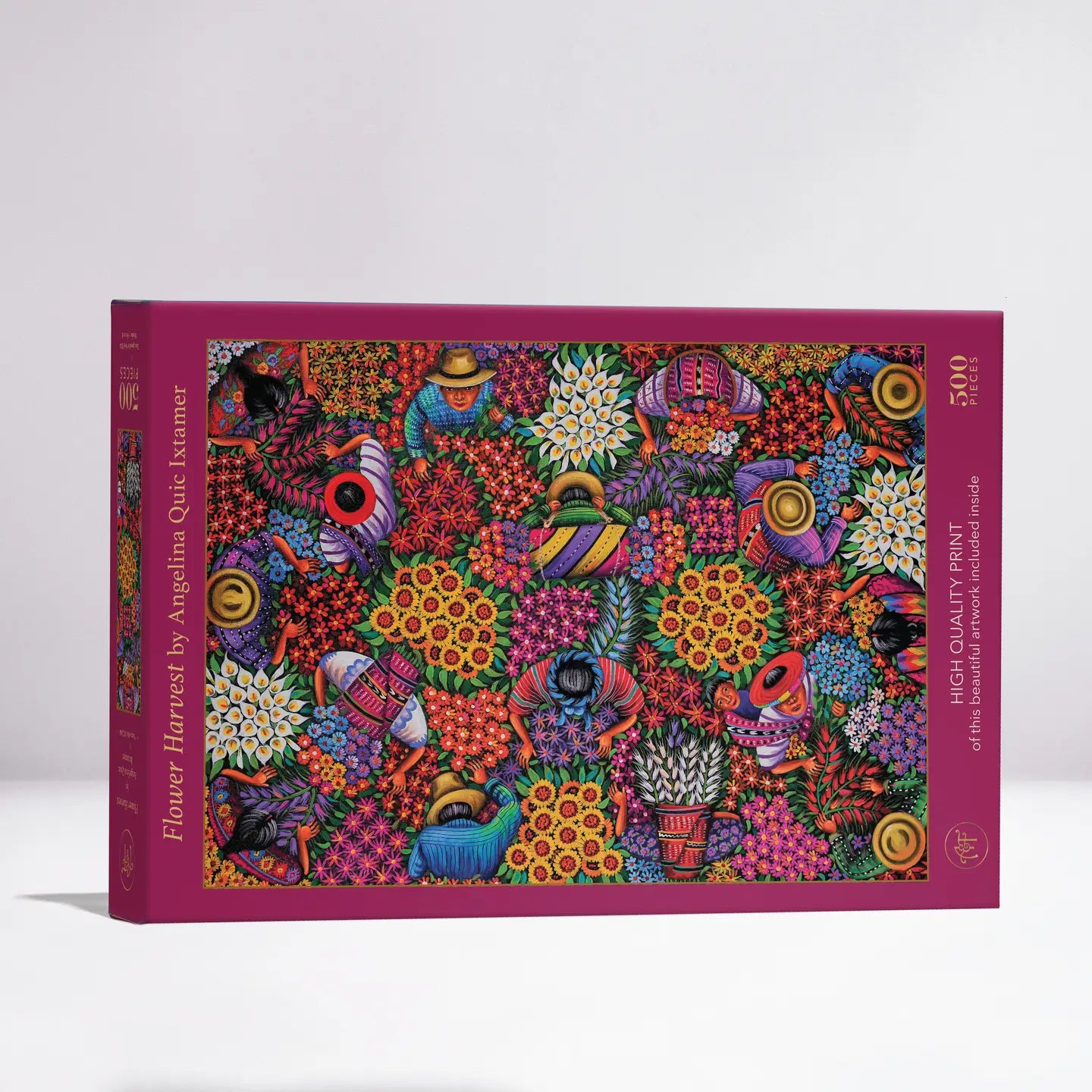 PUzzles: Velvet Touch "Flower Harvest" 500pcs