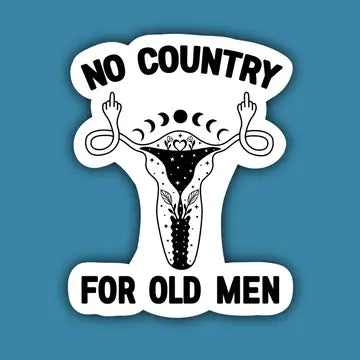 Sticker: No Country For Old Men