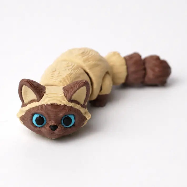 3D Printed Fidget Cats: (Various Colors)