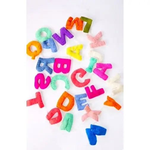 Garland: Felted ABCs
