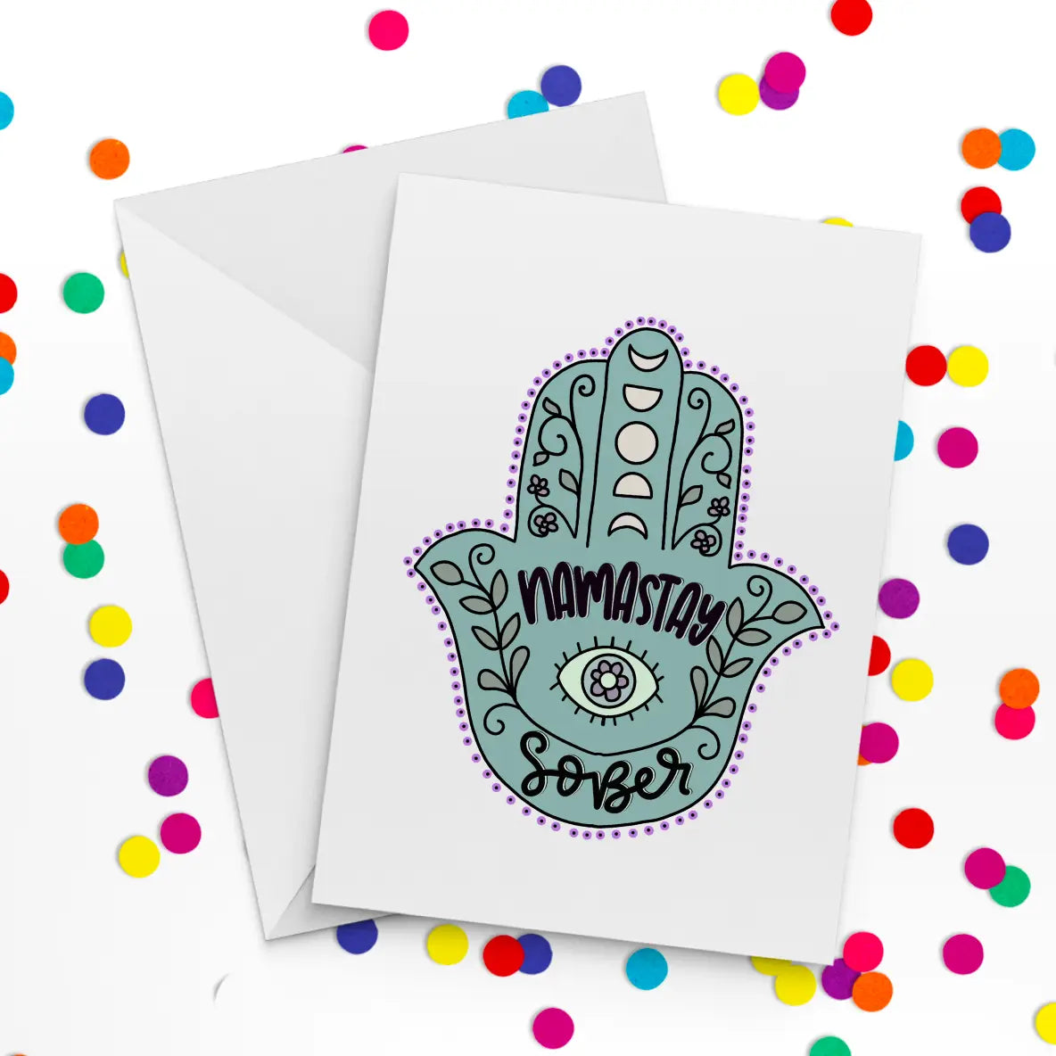 Sticker: Namastay Sober