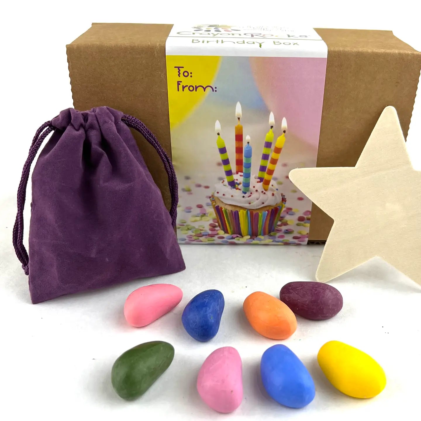Crayon Rocks: Birthday In A Box