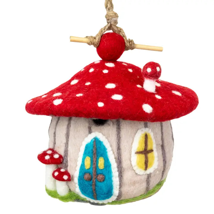 Birdhouse: Forest Mushroom