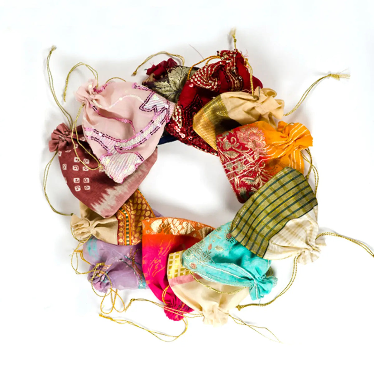 Jewelry Bag: Drawstring Gift Bags (Assorted)