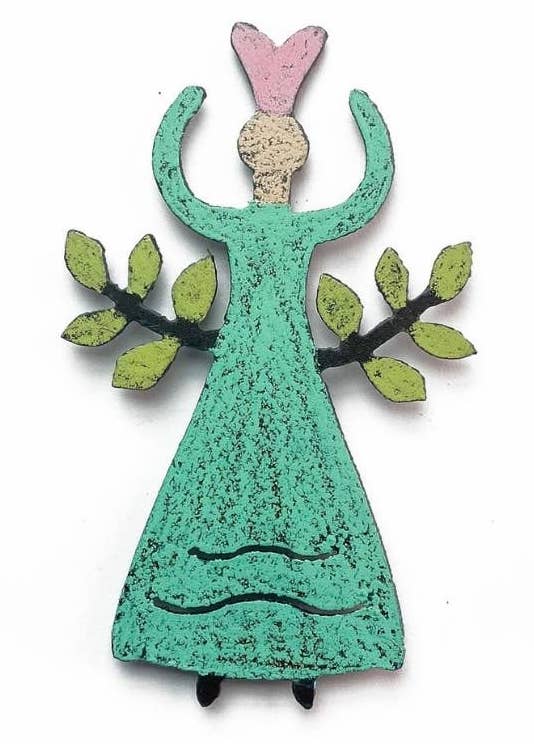 Magnet: Angel Heart (various colors)