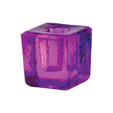 Candle Holders: Glass (Various Colors