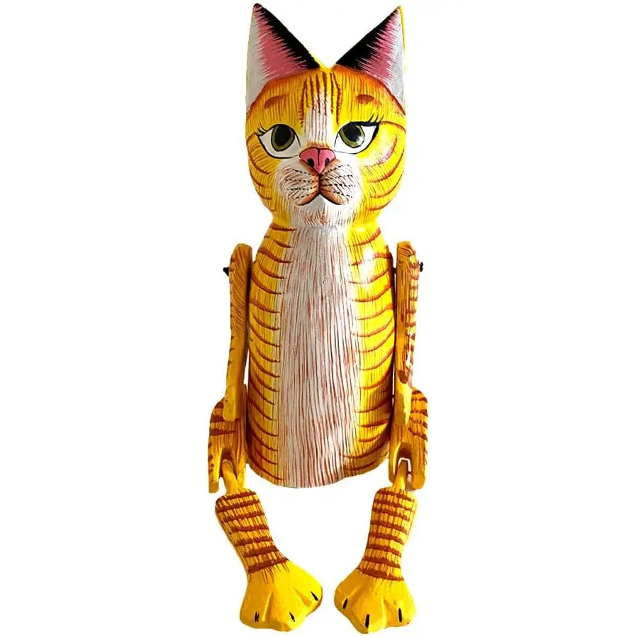 Wooden Cat (Tabby)