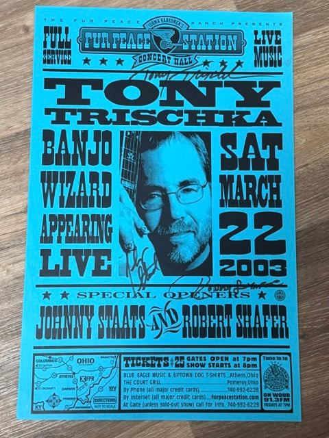 FPS - 03/22/2003 Tony Trischka Banjo Wizard (Signed)