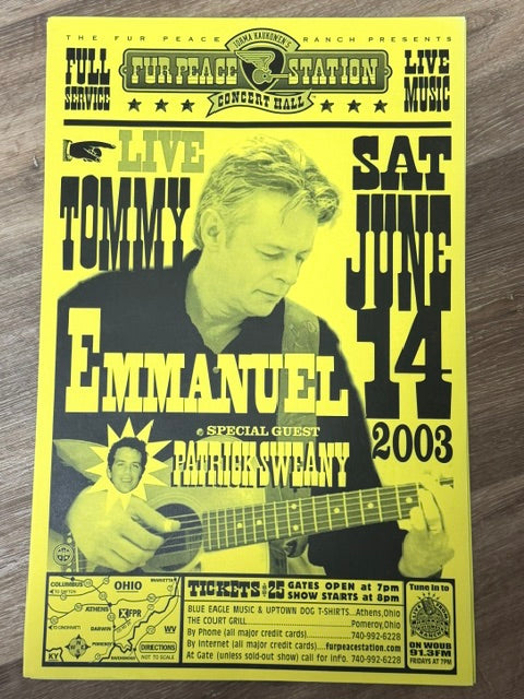 FPS - 06/14/2003 Tommy Emmanuel with Patrick Sweany (UNSIGNED)
