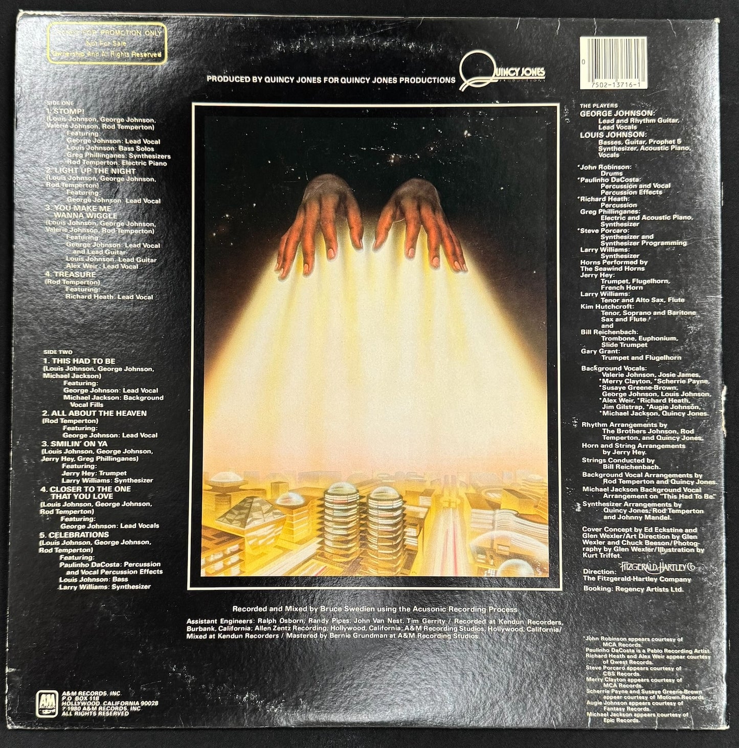The Brothers Johnson - Light Up The Night (JH)