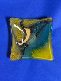 Trinket Dish: Fused Glass Trinket Holder