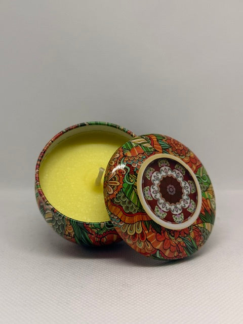 Candles: Scented Candles in Tin (Various Scents)