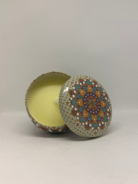 Candles: Scented Candles in Tin (Various Scents)