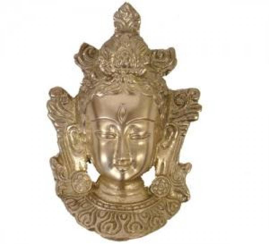 Mask: Goddess Tara Solid Brass