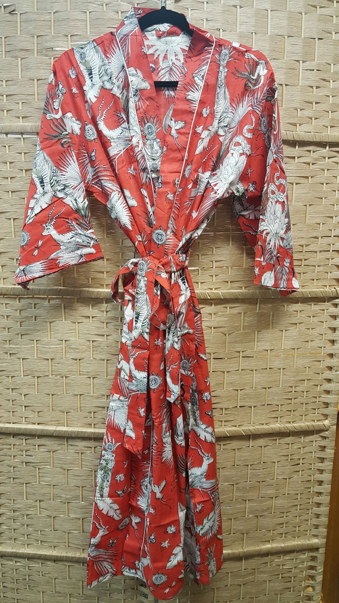 Robes: Boho Cotton House Robe (Various Styles)