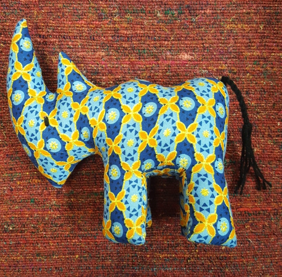 Doll: Plush Rhinoceros