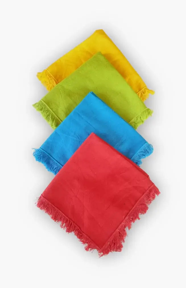 Napkin: Cotton Fringe (Various Colors)