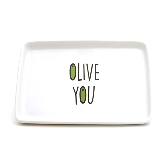 Dipping Dish: "Olive You"