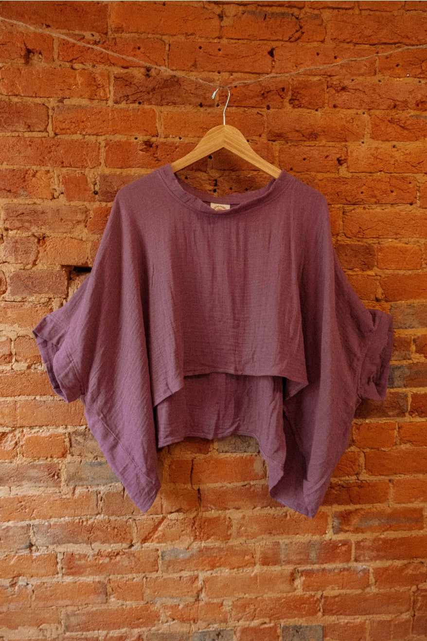 Blouse: Flowy Organic Cotton (Two Colors)