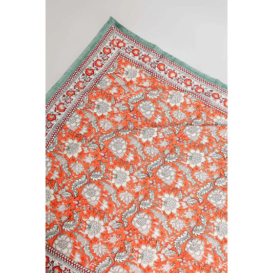 Scarf: Floral Patterned Wrap