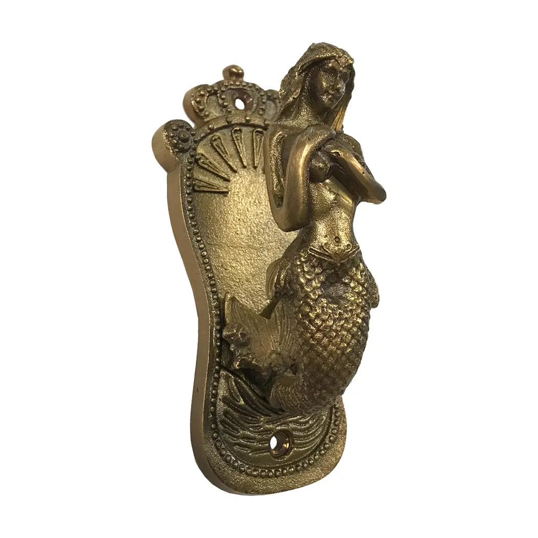 Brass Mermaid Coat Hanger