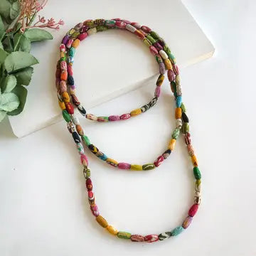 Necklace: Kantha Kai