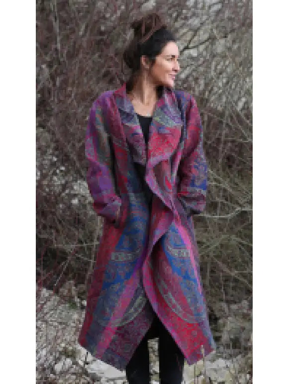 Jacket: Pure Wool Paisley