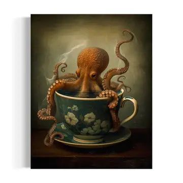 Octopus in A Tea Cup