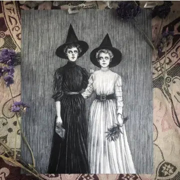 Art Prints: The Blood of The Covenant - Witch Sisters