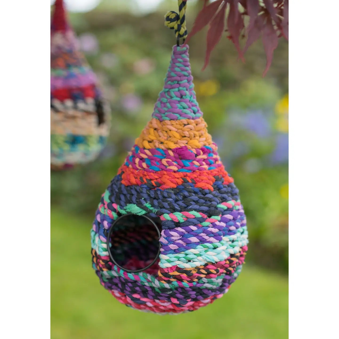 Birdhouse: Recycled Sari