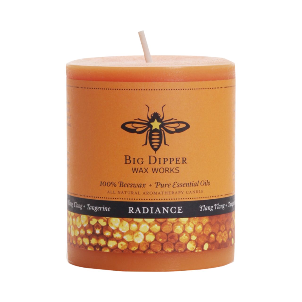 Candles: Beeswax Pillars: Three Sizes (Various Scents)