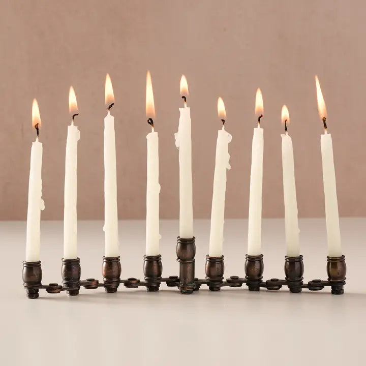 Menorah: Bike Chain