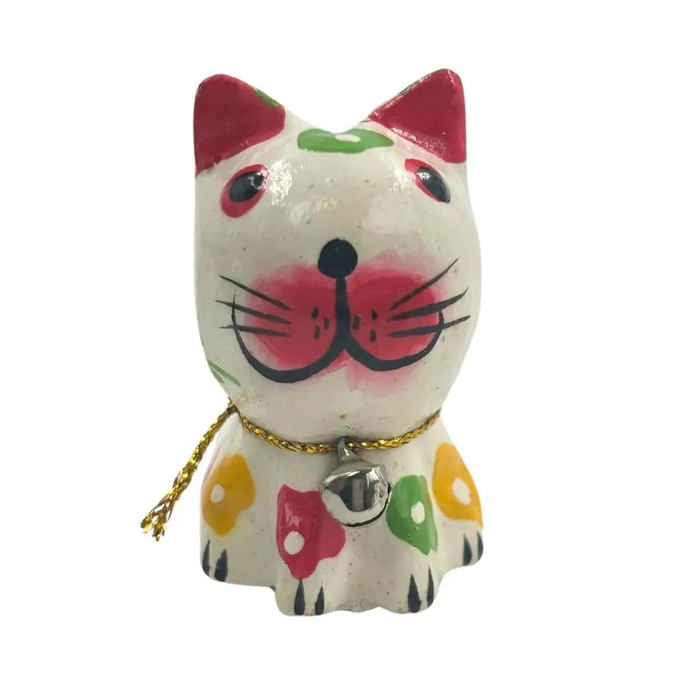 Wooden Cat: Various Colors