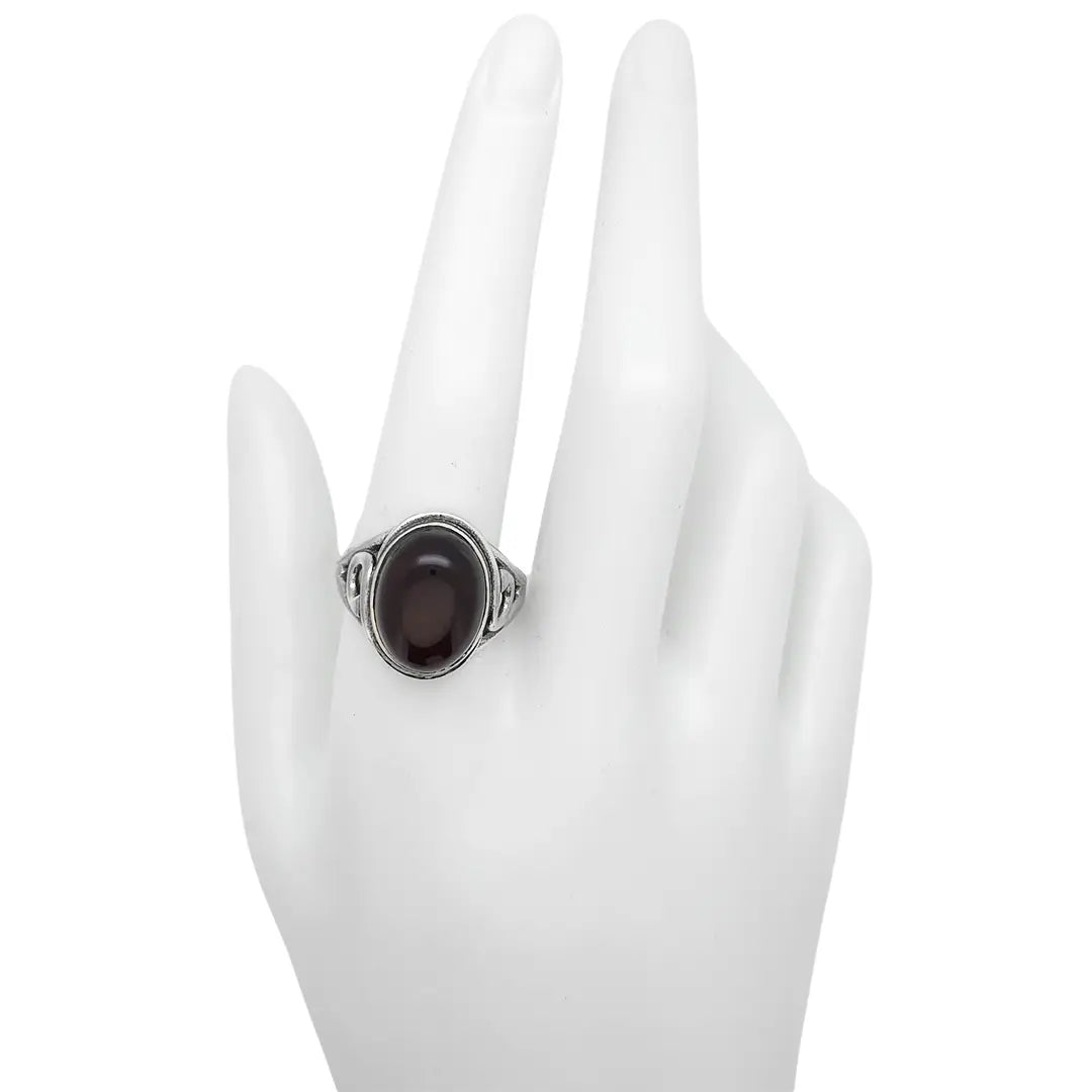 Rings: Cherry Amber Oxidized
