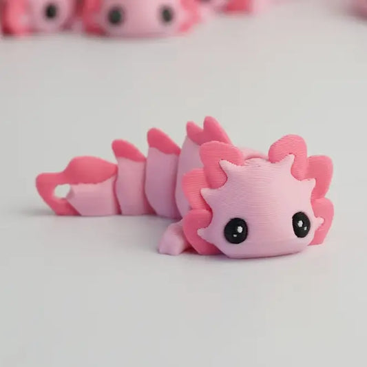 3D Printed Fidget Axolotl