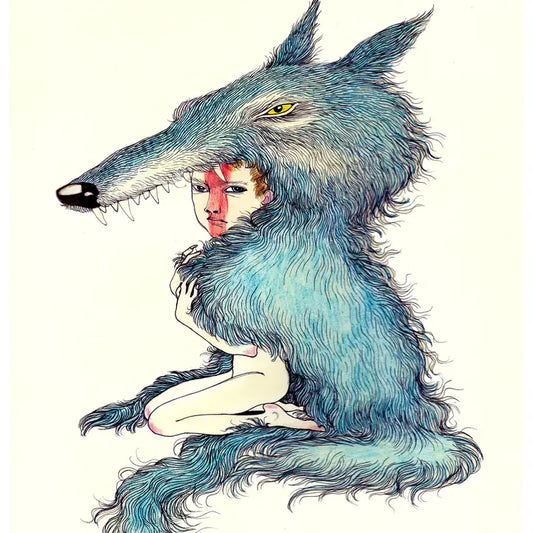 Art Print: Wolf Skin