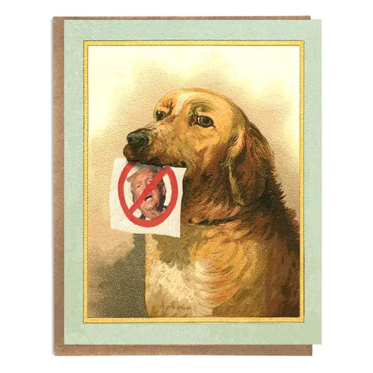 Cards: No Trump Golden Retriever