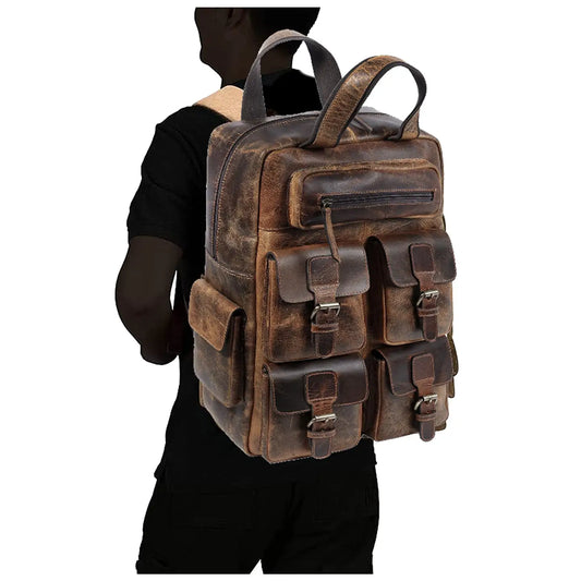 Rucksack: Leather