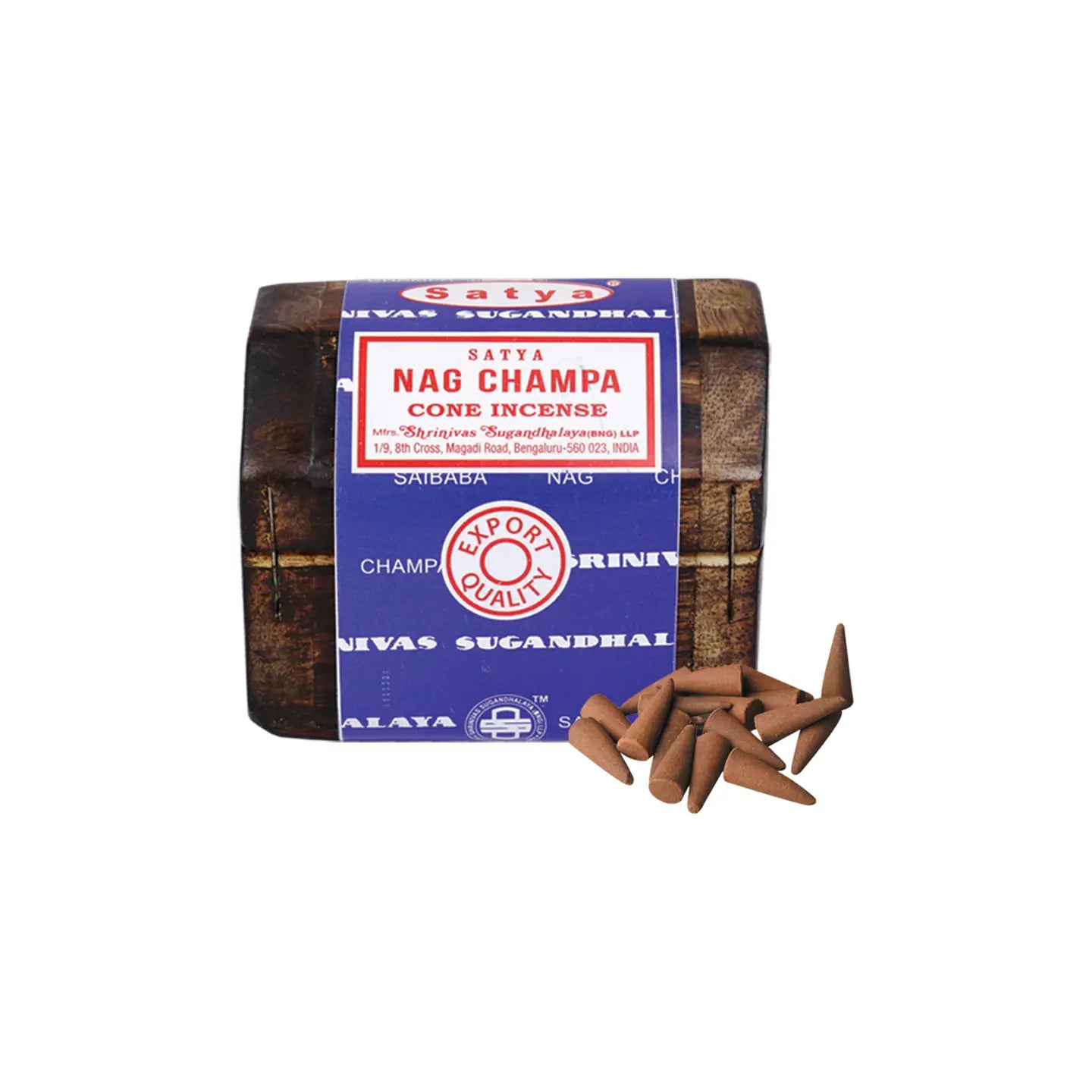 Incense: Box with Nag Champa Cones