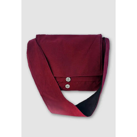 Messenger Bag: Cushioned Cotton (Two Colors)