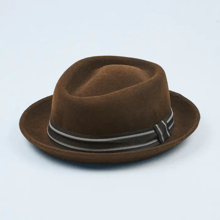 Hat: Santa Fe Brown Urban Felt Hat