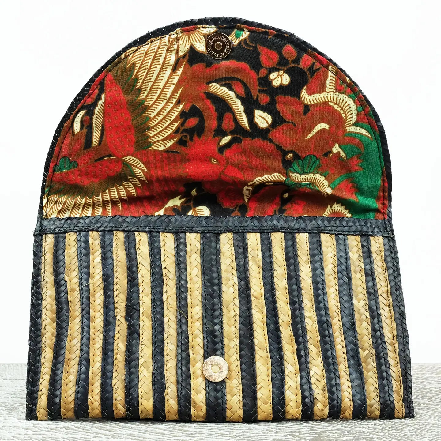 Clutch: Handwoven Straw (Rectangle)