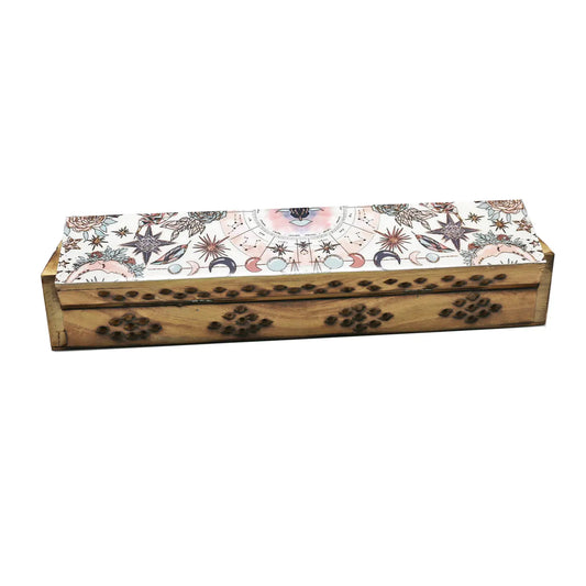 Incense: Celestial Hand Painted Incense Box